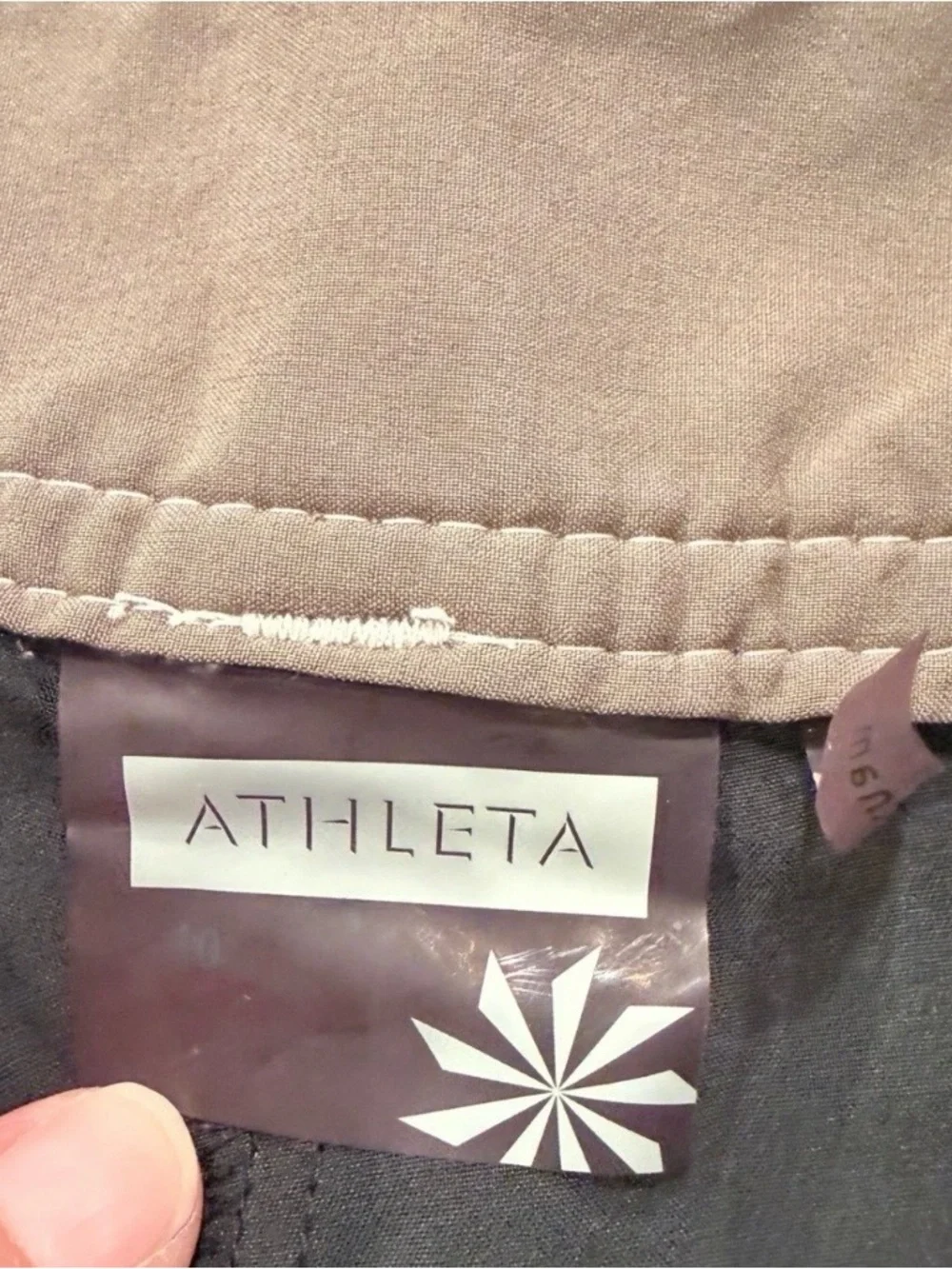 Athleta Whatever A-Line Skort in Charcoal Grey size 10